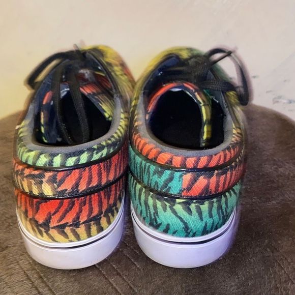 Nike Zoom Stefan Janoski Sz 12 CNVS Tiger Pack Canvas Skateboarding  Shoes - Picture 10 of 11